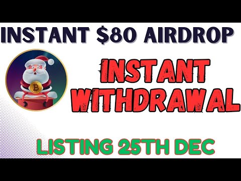 FREE AIRDROP LISTING 25TH DECEMBER #airdrop #listing