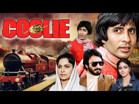 Coolie (1983) - Blockbuster Bollywood Movie 4K | Amitabh Bachchan, Rishi Kapoor, Rati Agnihotri