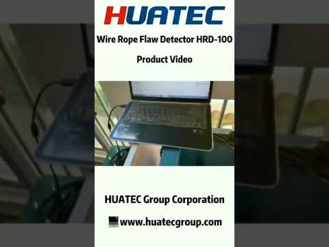 HUATEC Wire Rope Flaw Detector HRD 100 Product Video