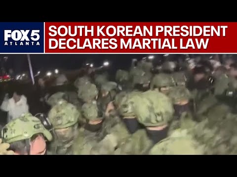 South Korea president declares martial law | FOX 5 News