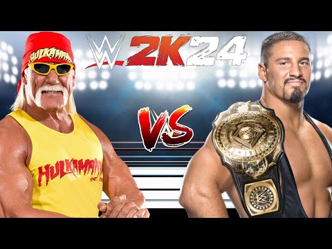 WWE 2K24 HULK HOGAN VS. BRON BREAKKER FOR THE WWE INTERCONTINENTAL CHAMPIONSHIP BELT!