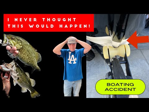 Boating Accident, Repairs and Back Fishing the Deep Crankbait!-Castaic Lake