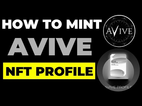 Avive Profile NFT || How To Mint Your Avive Profile NFT #avivenft #aviveprofile #avivegenesisnft