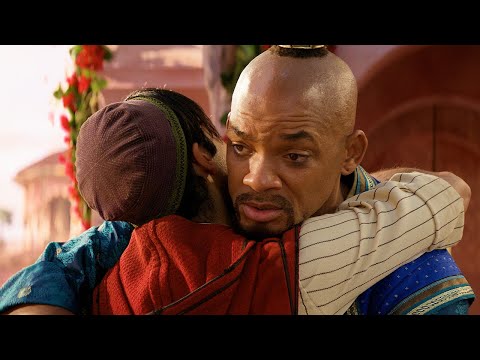 알라딘 마지막 소원 장면 | 알라딘 (Aladdin, 2019) [4K]