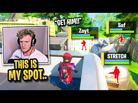 PROS *FURIOUS* After TFUE REFUSES to Give Up This Spot! (Fortnite)