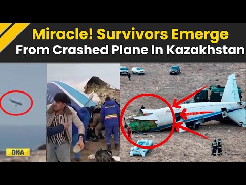 Kazakhstan Plane Crash: Shocking! How Survivors Emerge From Azerbaijan Airlines Crashed Plane?