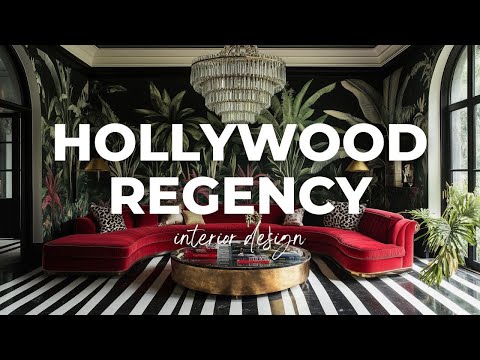 Hollywood Regency Interior Design: Bring Golden Age Glam to Your Home