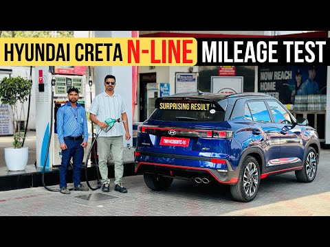 2024 Hyundai Creta N Line Mileage Test - Surprising Result