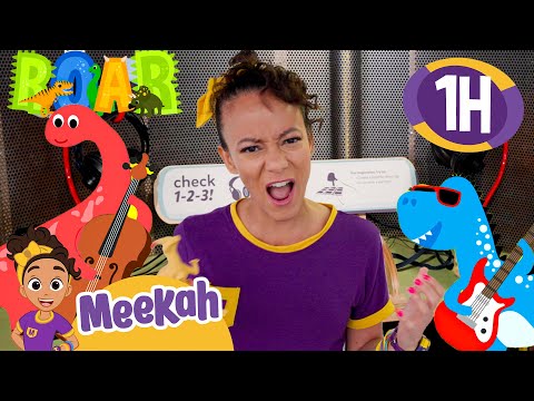 Meekah's Dinosaur Rock! | 1 HR of DINOSAUR ADVENTURES | Educational Videos for Kids |Meekah Kids TV