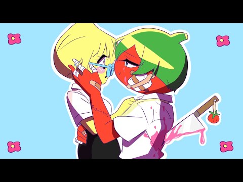 Ms Lemons Meet Mr Tomato BUT WITH A TWIST Animation complete edition 2 #anime #mslemons #mrtomato