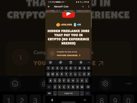 HIDDEN FREELANCE JOBS THAT PAY YOU IN CRYPTO (NO EXPERIENCE NEEDED) Memefi New video code #memefi