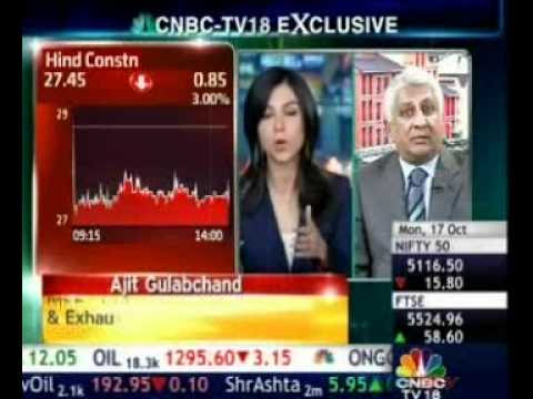 Ajit Gulabchand on CNBC 17th Oct