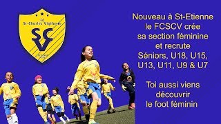 Section Féminine FCSCV St-Etienne Loire 2019