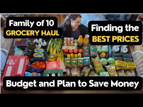 Large Family Grocery Haul ~ Frugal & Intentional Food Shopping After the #threeriverschallenge