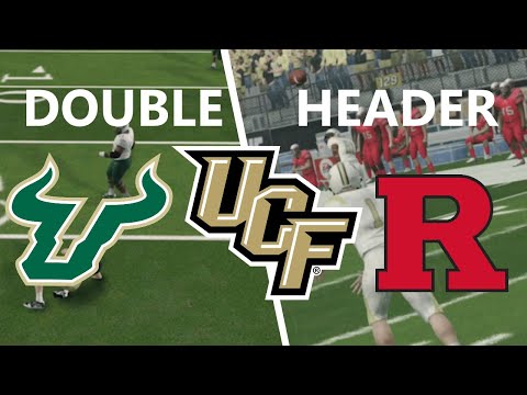 UCF IN TROUBLE IN DOUBLE HEADER! NCAA 14 Road To Glory Series S3E10