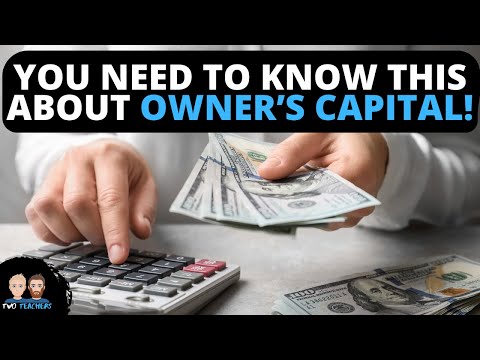 What is Owner's Capital?