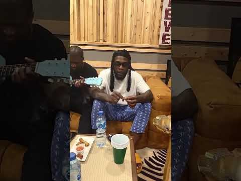 Burna Boy and Mr P Freestyling song #burnaboy #mrp  #shorts