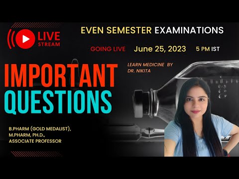 Important Topics for Even Semester Examinations