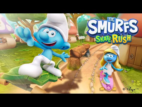 The Smurfs: Skate Rush Game - GamePlay Walkthrough