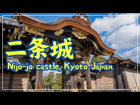 【3min Kyoto】3分で巡る「二条城」~Nijo-jo castle, Kyoto Japan~