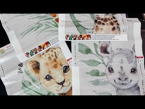 Jungle Diamond Painting Unboxing | AMAZON