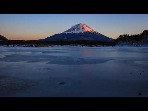 精進湖 落日