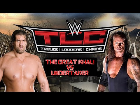 The Great Khali vs Undertaker | TLC Match | WWE Raw