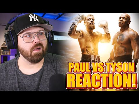 Jake Paul vs Mike Tyson - REACTION!