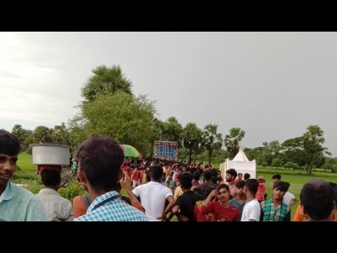 Raft floating is a famous event in Gram Bengal