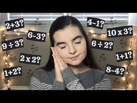 ASMR Whispering Easy Math Questions to Make You Sleep | Inaudible Whispering | QUIZMAS DAY 5