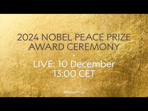 2024 Nobel Peace Prize award ceremony