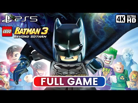 LEGO BATMAN 3: BEYOND GOTHAM | Full Game (PS5 Gameplay 4K UHD)