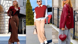 Timeless & Trendy: The Best Wide-Leg Pants for Fall-Winter 2024/25 | Style Over 60