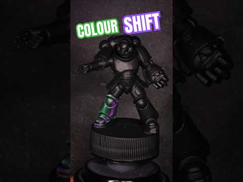 SPACE MARINE colour shifting NMM #warhammer #warhammerpainting #nmm #spacemarines #spacemarine2 #40k