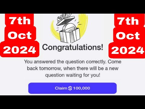 Today 7th October Time Farm Oracle Of Time Answer | Time Farm Daily Combo #timefarm #oracleoftime