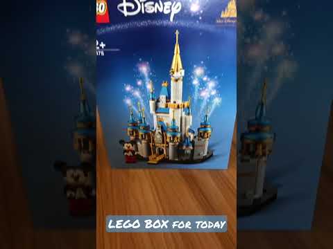 Mini Disney castle for Sunday #lego #40478 #disney #castle