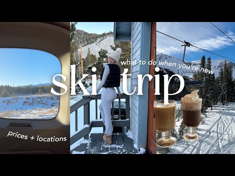 MAMMOTH SKI VLOG: first time skiing! ❄️ how to go if you’re clueless like I was