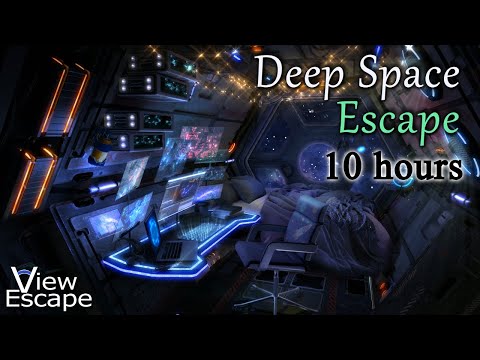 Deep Space Escape | Space Noise Ambience | Relaxing Sounds of Space Flight | 10 HOURS