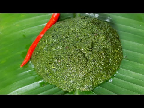 লাউ পাতার ভর্তা// Lau patar vorta recipe // Bhorta recipe // Bottle leaf varta recipe //vorta recipe