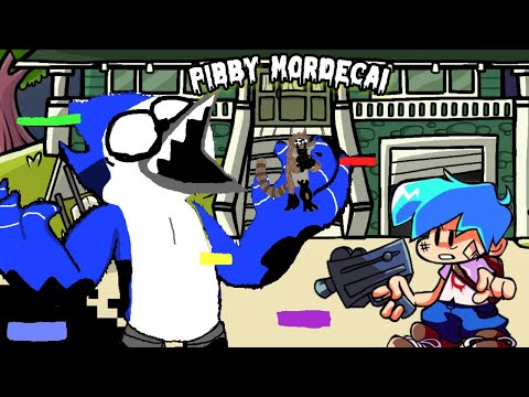 FNF VS Pibby MORDECAI | CN Takeover v2 | No More Woah