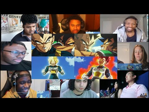 Vegeta vs Broly Reactions Mashup || Dragon Ball Super Broly