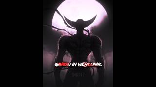 Webcomic Garou Edit - One Punch Man' #opmedit #garouedit #mangaedit