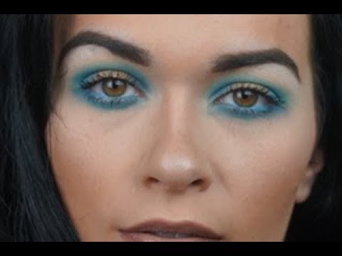 Bright Blue Smokey Eye Look | James Charles x Morphe | nicole erin