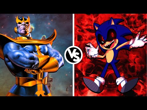 Thanos (Marvel) vs. Sonic.exe