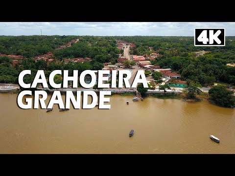 CACHOEIRA GRANDE VISTA DE CIMA  |  4K