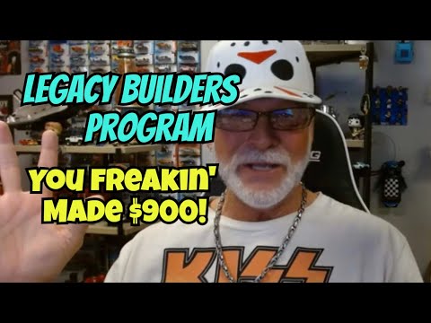 LEGACY BUILDERS PROGRAM: Made $900.00 Today, No Experience!