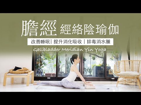 【膽經 | 陰瑜伽】45分鐘 #meridianYinYoga ★ #經絡 #自律神経 #改善睡眠 #提升消化吸收 #排毒 #消水腫  #yinyoga #陰瑜珈師資 #瑜珈師資培訓