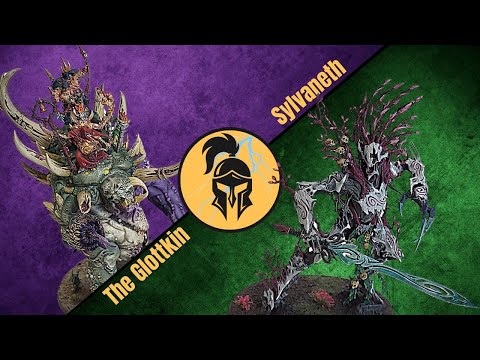 NEW army Debut! Nurgle vs Sylvaneth: Befouling Host vs Gnarlroot: Age of Sigmar Battle Report!!