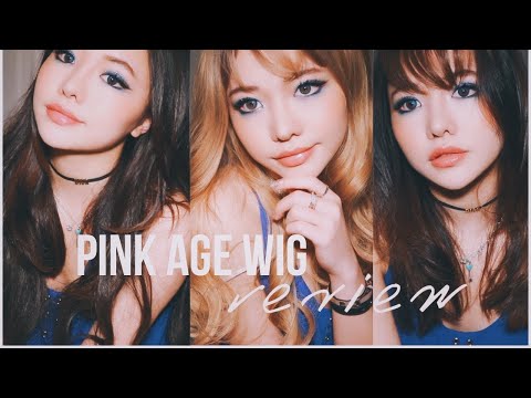 一回は金髪になってみたいじゃん/ウィッグレビュー pink age wig review