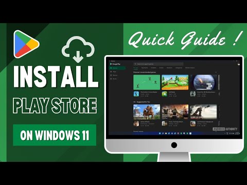 How to Run Google Play Store on Windows 11